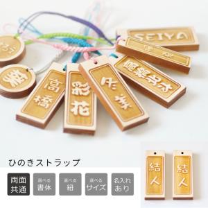 プチプラ ミニサイズ名前入りストラップ【片面のみ彫刻・選べる紐