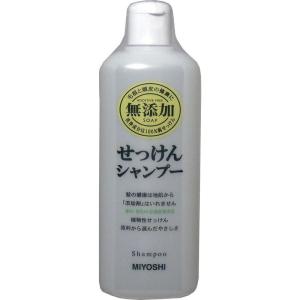 ミヨシ石鹸 無添加せっけんシャンプー本体 350ML (3個)｜ricoroco65