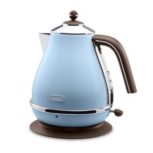 デロンギ(DeLonghi) ?電気ケトル アイコナ・ヴィンテージ コレクション ?アズーロブルー 1.0L ?KBOV1200J-AZ｜ricoroco65