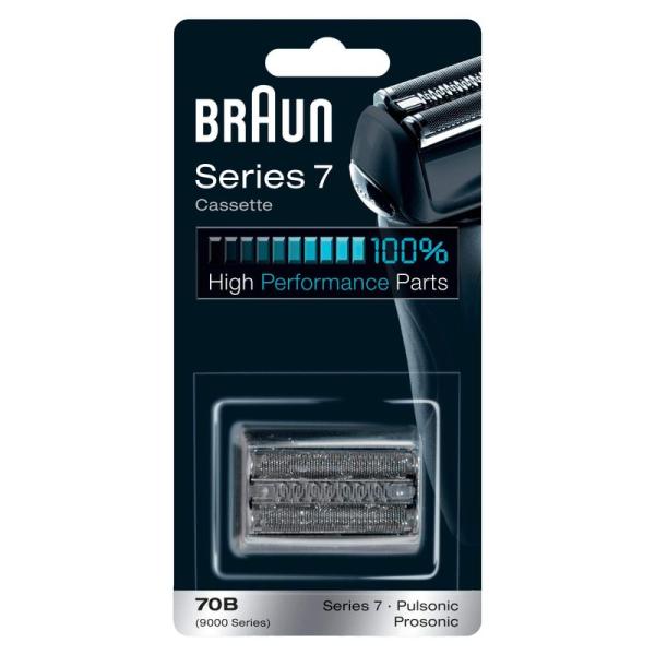 Braun ブラウン シェーバー替刃 網刃・内刃一体型カセットシリーズ7用 ブラック F/C70B-...