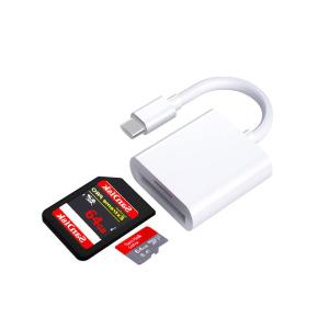 SDカードリーダー Type-C OTG対応1台2役 USB3.0 Microsd sdカード リーダー 写真/ビデオ/レコーダー 高速双方｜ricoroco65