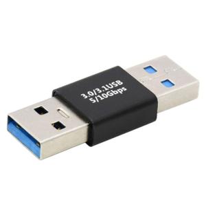 オーディオファン USB オスオスコネクタ USB3.1 Gen2 (USB 3.2 Gen2) USB-A 中継コネクタ 10Gbps対応｜ricoroco65