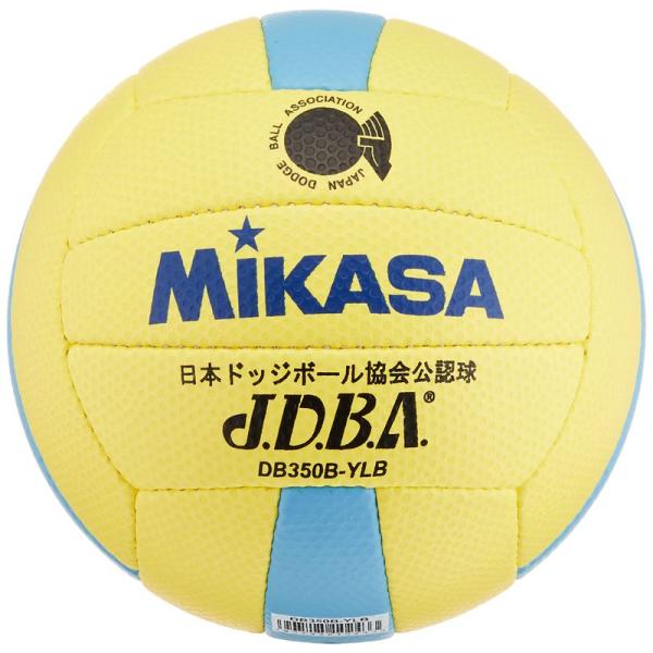 ミカサ(MIKASA) 日本ドッジボール協会 公認球 3号 (シニアカテゴリー中学生用) イエロー/...