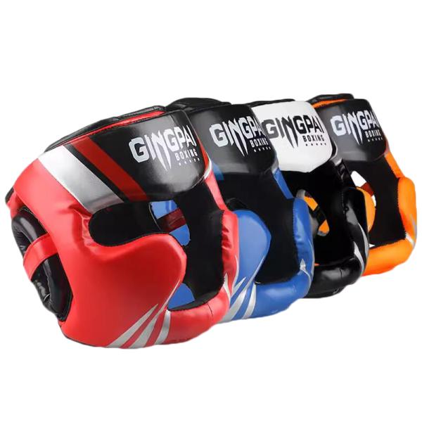 ヘッドガード GINGPAI キッズ ヘッドギア S/M/L ボクシング キックボクシング スパーリ...
