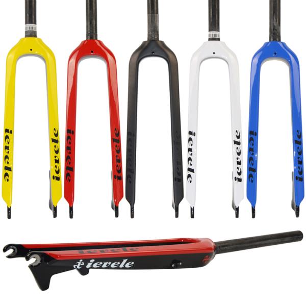 ieveleフォーク マウンテンバイクフォーク MTBフォーク カーボンフォーク ストレート ディス...