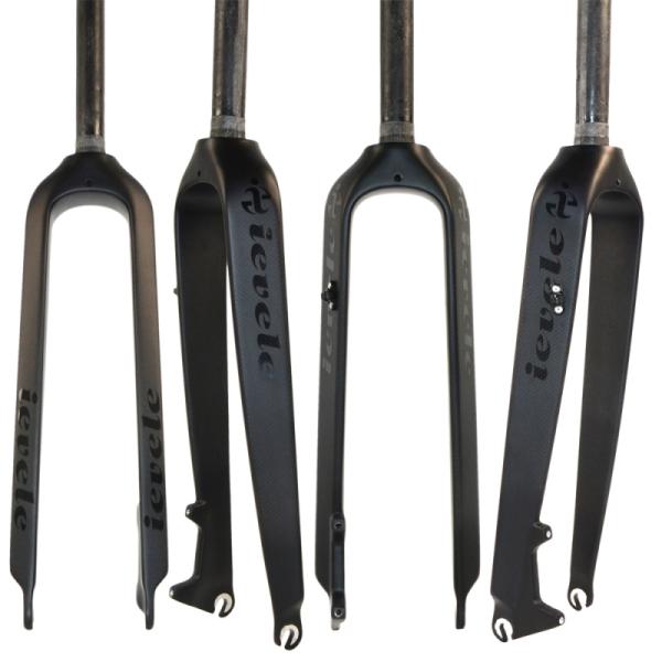 ieveleフォーク マウンテンバイクフォーク MTBフォーク カーボンフォーク ストレート/テーパ...