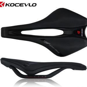 KOCEVLO サドル カーボンレール ロードバイクサドル MTBサドル マウンテンバイクサドル 自転車サドル ソフト 快適 kcv147