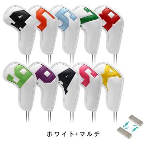 ゴルフアイアン用カバー PUレザー製 マグネッ...の詳細画像3