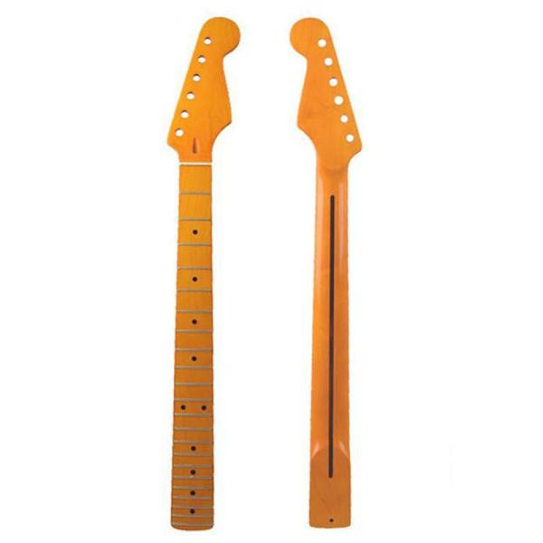 ギターパーツ STストラトタイプ交換用ネック ギターネック メイプル フィンガーボード MU1378...