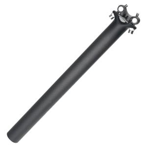 TNI Black カーボンピラー φ27.2 300mm 0mmオフセット シート TNI Black カーボンピラー φ27.2 300mm 0mmオフセット シート