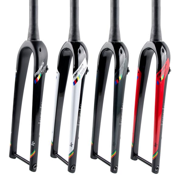 ievele カーボンフォーク Gravel 砂利ロードバイク ディスクフォーク スルーアクスルフォ...