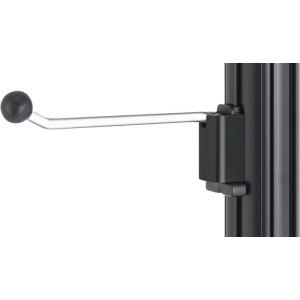 Licolbe/HobbyTower/HC-100 支柱用クリップフック100mm 3個(黒)