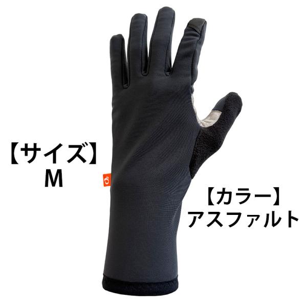 パールイズミ 8200F スーパーサーマ フリース グローブ 13 アスファルト Mサイズ