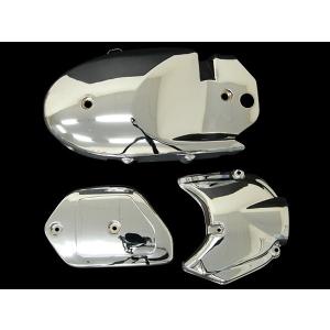 マジェスティ125 希少キャブ車　カスタム多数　メッキ YAMAHA（ヤマハ） マジェスティ125 5CA クランクケースカバー メッキ