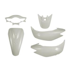 【カスタム多数】ホンダスマートディオAF56 フロントタイヤ新品！アルミステップ。メッキパーツ多数！LEDテール！即乗り出し可能！現状売買 ホンダ（HONDA） スマートディオ AF56 外装 5点セット 白 ホワイト