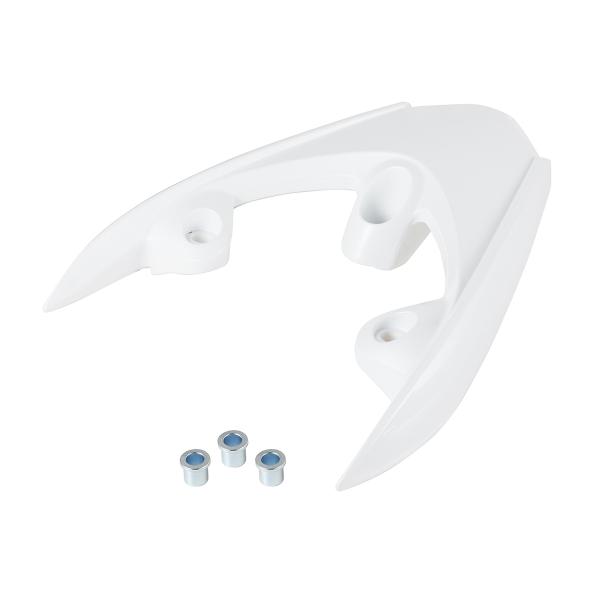 ジョグZR リアスポイラー ホワイト 白 ウィング カウル ヤマハ JOG ZR SA39J バイク...