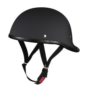 ロングダックテール ヘルメット マットブラック 新品 アメリカン