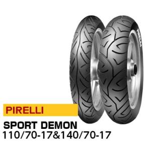 ピレリ SPORT DEMON 110/70-17 ＆ 140/70-17　前後セット PIRELLI