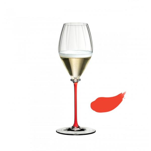 リーデル公式 ファット・ア・マーノ パフォーマンス シャンパーニュ レッド 1個 4884/28R ...