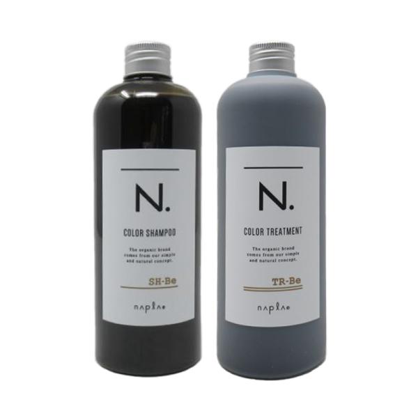 〈セット〉ナプラ N. エヌドット カラーシャンプー Be (ベージュ) 320ml ＆ カラートリ...