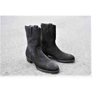 WH / ダブルエイチWH-6903S サイドジップ ペコスブーツ SUEDE