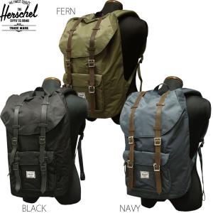 SALE Herschel SUPPLY CO. ハーシェルサプライ ハーチェル リュック ブラック 黒 フェルン ネイビー メンズ レディース NYLON COLLECTION LITTLE AMERICA｜rifflepage