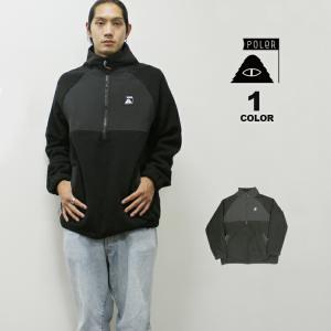 SALE ポーラー フリース アノラック POLER GRIZZLY JACQUARD SHERPA