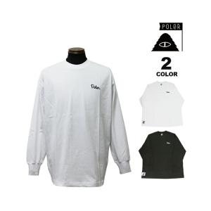 ポーラー Tシャツ ロンティ POLER BIG SILHOUETTE LONG SLEEVE T-SHIRTS 長袖 TEE メンズ ユニセックス ビッグシルエット リラックスフィット 全2色 M-XLの商品画像