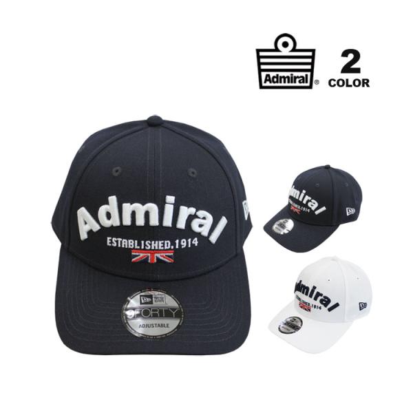 アドミラル ゴルフ キャップ Admiral GOLF NEWERA ARCH LOGO 9FORT...