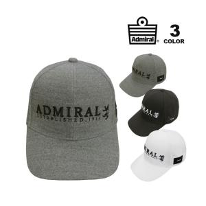 アドミラル ゴルフ キャップ Admiral GOLF LOGO TRADITIONAL CAP 帽子 ロゴ刺繍 メンズ レディース ユニセックス 全3色 フリーサイズ｜rifflepage