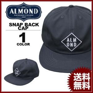 アーモンドサーフボードデザイン Almond Surfboards ＆ Design DIAMOND SNAP BACK CAP キャップ 帽子 スナップバック ネイビー メンズ レディース｜rifflepage