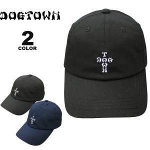 SALE アウトレット ドッグタウン キャップ DOGTOWN CROSS LOGO TWILL 6P DAD CAP 帽子 メンズ レディース ローキャップ 全2色