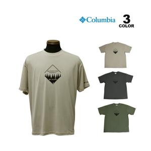 コロンビア Tシャツ  Columbia Time to Trail SS TEE T-SHIRTS  全3色 S-XL メンズ 半袖 オムニウィック リラックスフィット 吸湿 速乾｜rifflepage