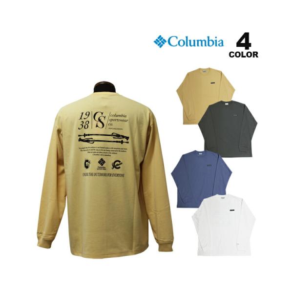 コロンビア 長袖 Tシャツ Columbia Stuck Brook Graphic L/S TEE...