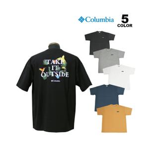 コロンビア Tシャツ  Columbia Niagara Avenue Graphic SS TEE T-SHIRTS  全5色 S-XL メンズ 半袖 オムニシェード UPF50 オムニウィック リラックスフィット｜rifflepage