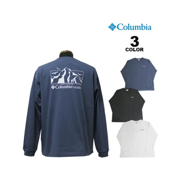 コロンビア 長袖 Tシャツ Columbia Loma Vista Graphic L/S TEE ...