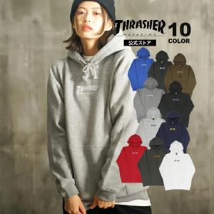 スラッシャー パーカー THRASHER スウェット プルオーバー メンズ レディース ユニセックス 裏起毛 スエット HOMETOWN emb HOODIE SWEAT PARKA 全10色｜rifflepage