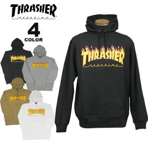 【SALE】アウトレット (公式） スラッシャー パーカ THRASHER FLAME HOODIE SWEAT PARKA スウェット プルオーバー パーカー フレイムロゴ メンズ レディース｜rifflepage