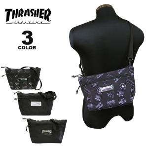 SALE (公式）スラッシャー ショルダーバック THRASHER MINI SHOULDER BAG ポーチ ミニ メンズ レディース 全3色｜rifflepage