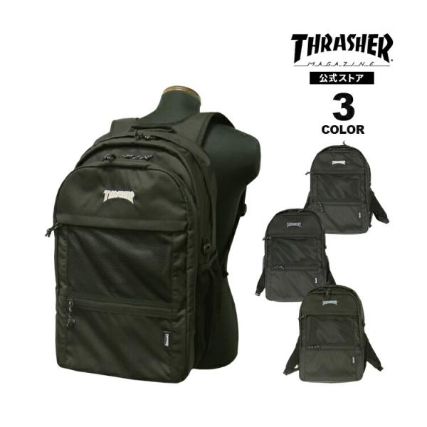 スラッシャー リュック バッグ THRASHER SCHOOL BACK PACK 33L デイバッ...