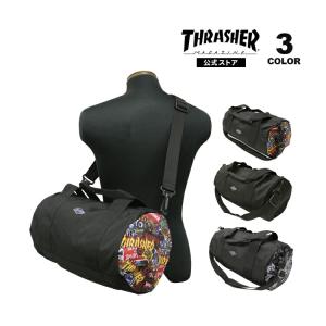 スラッシャー ダッフルバッグ THRASHER STREET DUFFLE BAG ドラムバッグ ボストンバッグ 撥水 メンズ レディース ユニセックス 全3色 (公式）｜rifflepage