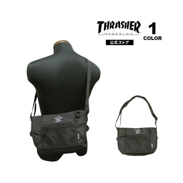 スラッシャー メッセンジャー バッグ THRASHER GONZ MESSENGER BAG ゴンズ...