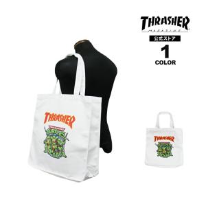 スラッシャー トートバック THRASHER NINJA TURTLES TOTE BAG B ミュータント ニンジャ タートルズ メンズ レディース ユニセックス マチ付き(公式）｜rifflepage