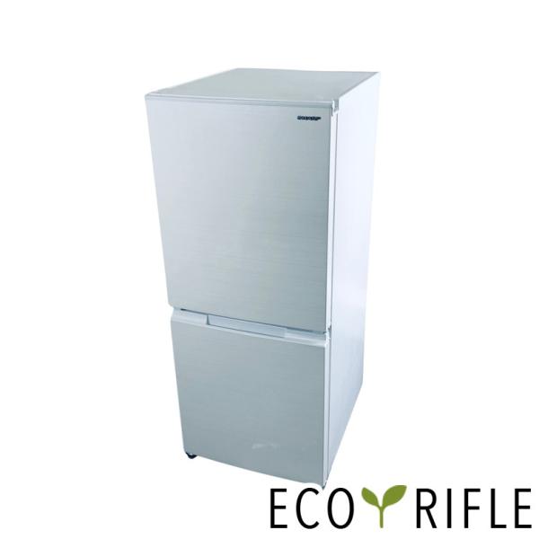 冷蔵庫 中古 シャープ SHARP SJ-D15G-W 2021年製 2ドア 152L ホワイト フ...