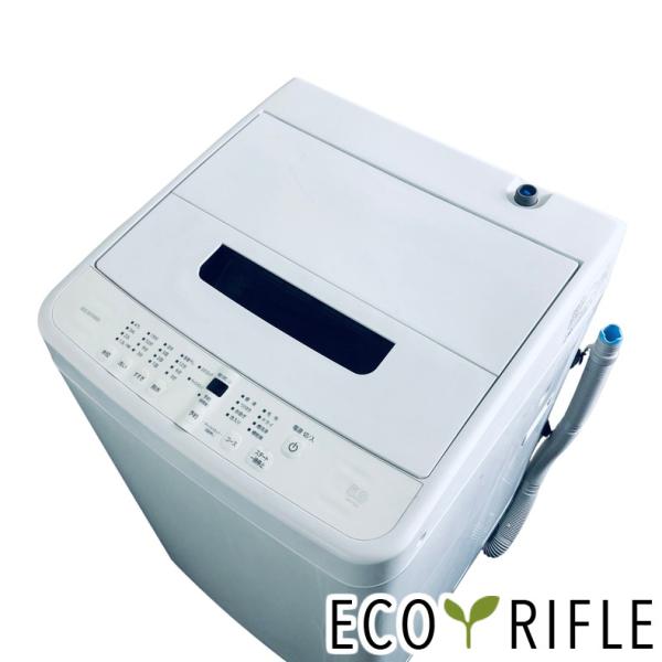 洗濯機 中古 アイリスオーヤマ IRISOHYAMA IAW-T504(W) 2023年製 5.0k...