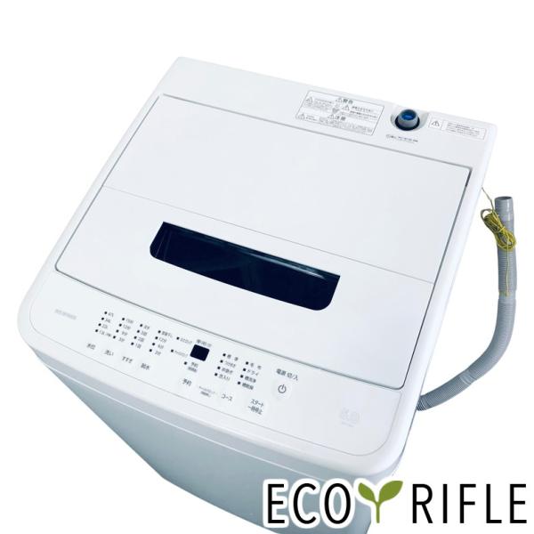 洗濯機 中古 アイリスオーヤマ IRISOHYAMA IAW-T504-W 2023年製 5.0kg...