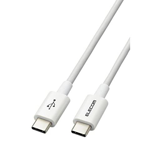 エレコム USB-C  USB-C ケーブル 1.2m 60W USB PD対応 スリム 柔らかい ...