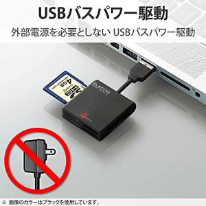エレコム カードリーダー USB2.0 ケーブ...の詳細画像4