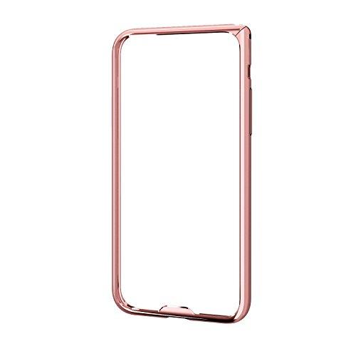 エレコム iPhone X ケース バンパー アルミ素材 スリム  ピンク PM-A17XALBUP...
