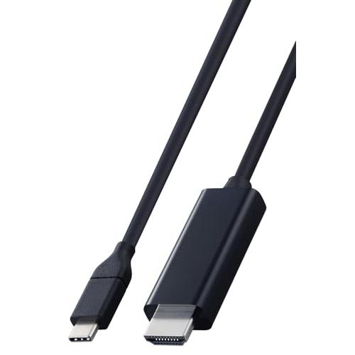 エレコム usb c 変換ケーブル 3m Type-C to HDMI 4K(3840×2160px...